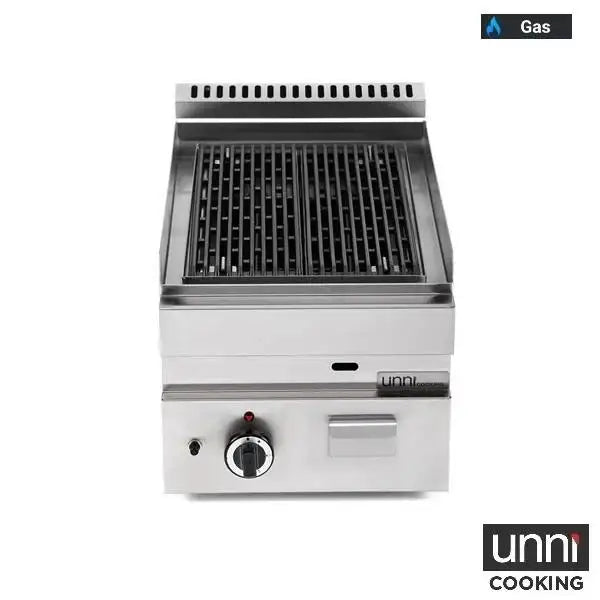 Gas Lava Stone Grill - 400x650x320 mm - 5.5 kW