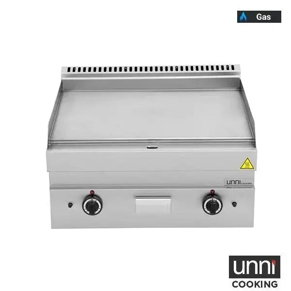 Gasgrillplatte – Glatt - 700x650x320 mm - 11,5 kW