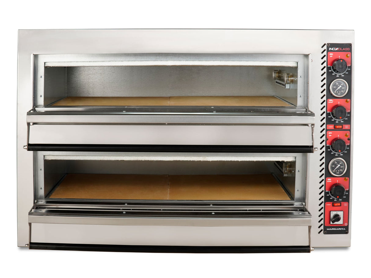 Electric Pizza Oven - 6 + 6 x 30 cm