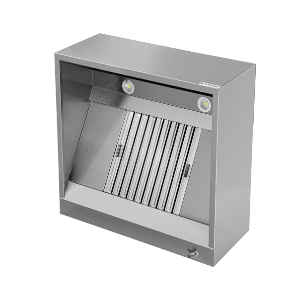 Kastenhaube - B1000xT950xH400 - mit Filter & Lampe