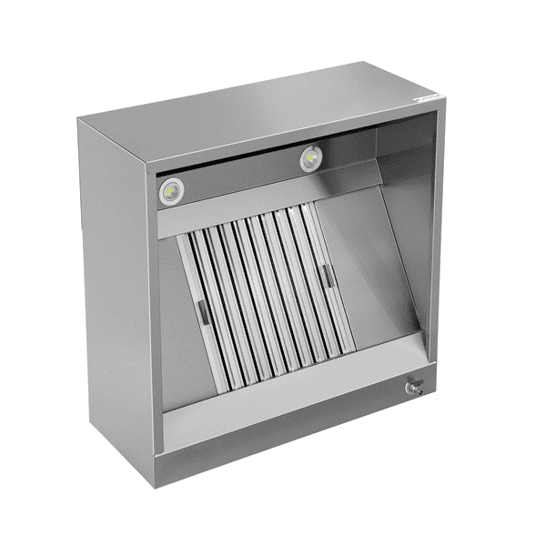 Kastenhaube - B1000xT950xH400 - mit Filter & Lampe