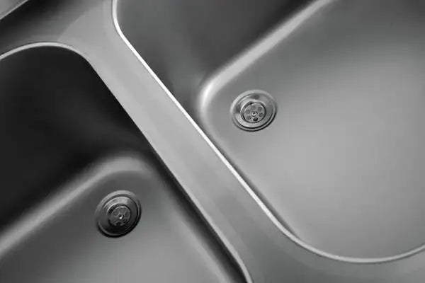 ECO Sink Table / 2 Basins, 1400 x 700 mm