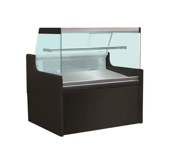 Refrigerated meat counter – 1280 mm with single shelf