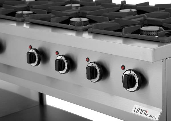 Gasherd - 1460x700x850/900 mm - 52 kW