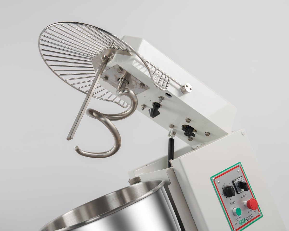 GB24 Teigknetmaschine mit abnehmbaren Kessel 30 Liter / 2 Geschwindigkeitsstufen – 400 Volt