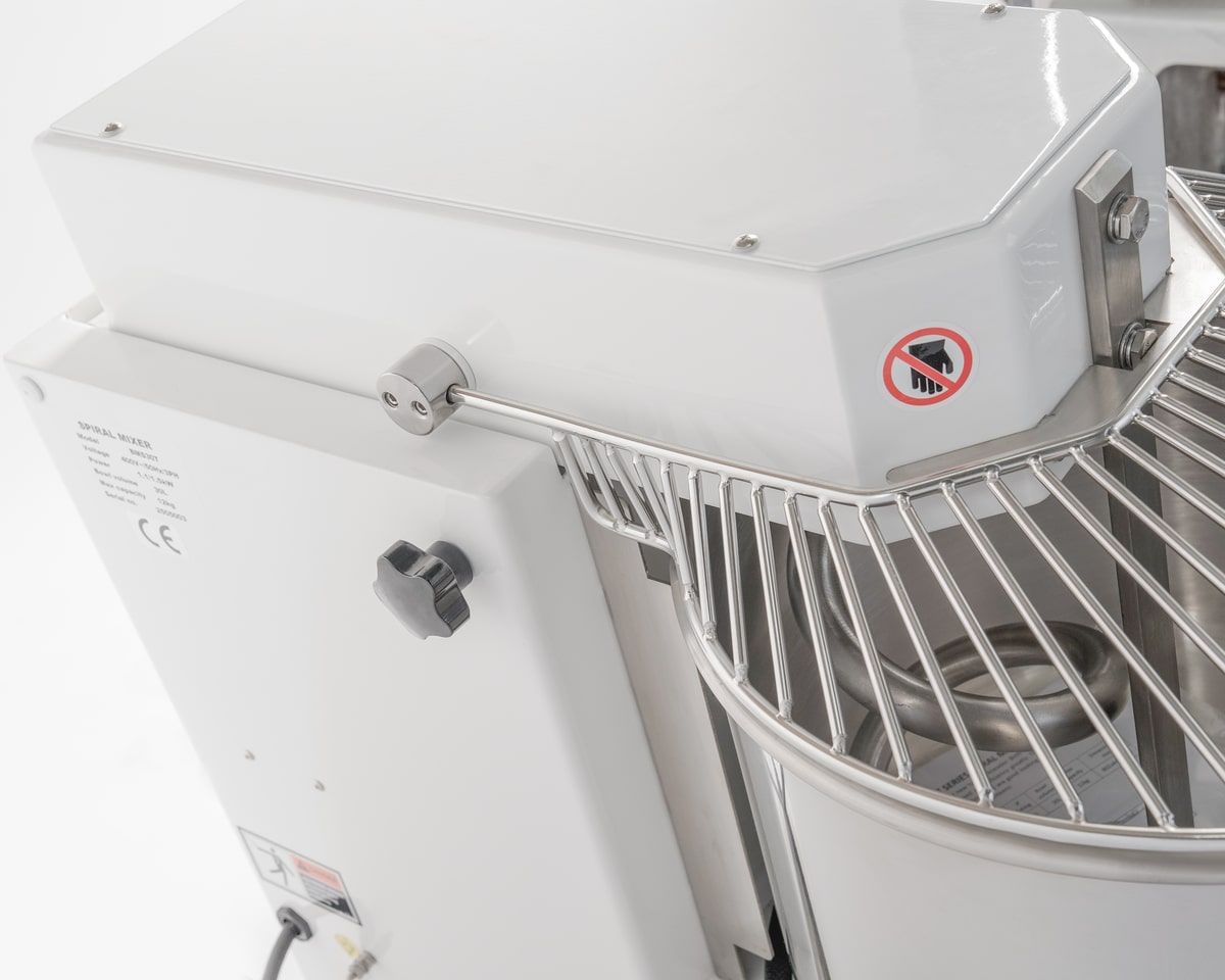 GB24 Teigknetmaschine mit abnehmbaren Kessel 30 Liter / 2 Geschwindigkeitsstufen – 400 Volt