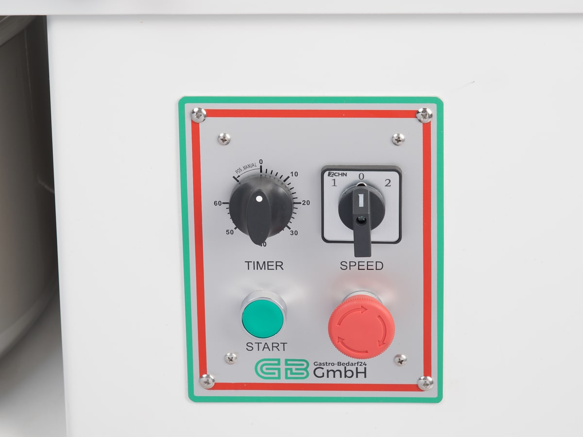GB24 Teigknetmaschine mit abnehmbaren Kessel 40 Liter / 2 Geschwindigkeitsstufen – 400 Volt