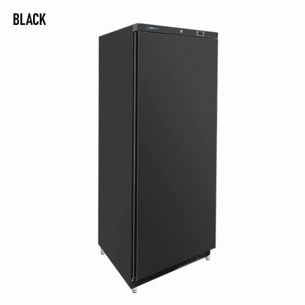 Gefrierschrank SCHWARZ | 600L | -18°C bis -23°C | Statische Kühlung