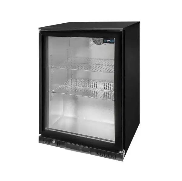 Barkühlschrank 1 Tür - schwarz - 600x565x900 mm - Gastro-Bedarf24 GmbH
