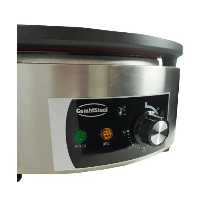 Crêpes - 1 Platte- Rund - 400x400x178 mm - 3 kW - Gastro-Bedarf24 GmbH