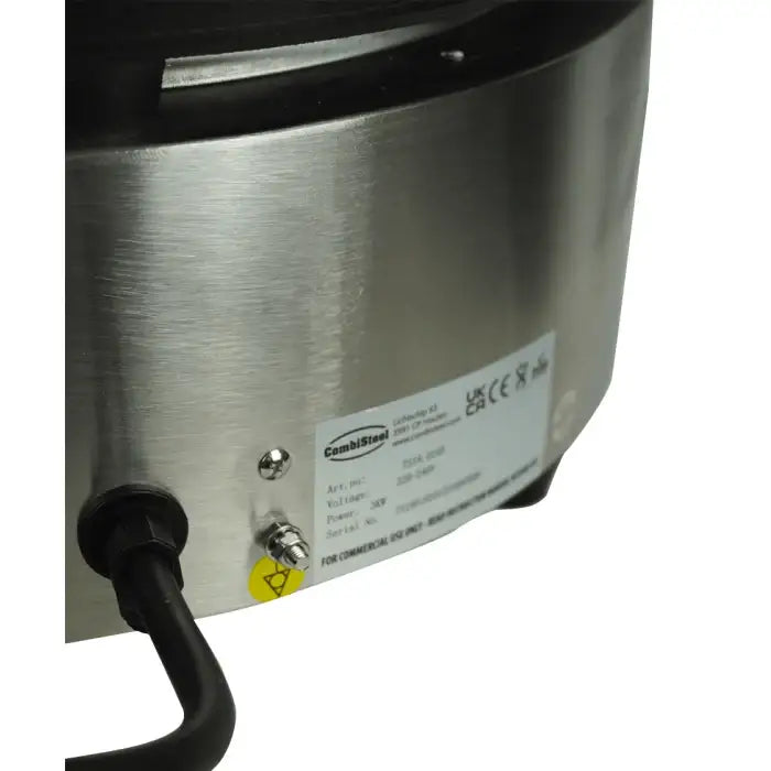 Crêpes - 1 Platte- Rund - 400x400x178 mm - 3 kW - Gastro-Bedarf24 GmbH