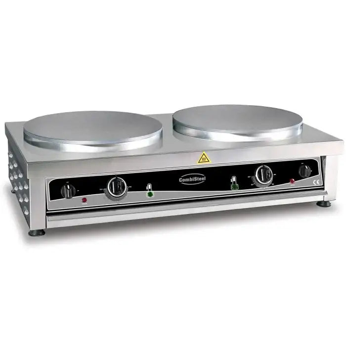 Crêpes - 2 Platten - 900x520x245 mm - 6 kW - Gastro-Bedarf24 GmbH