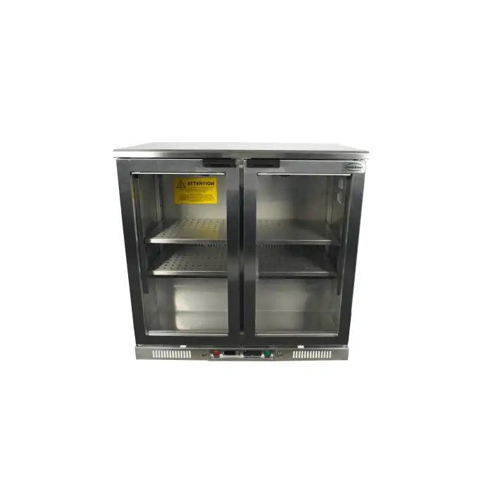Dry Aging - Fleischreifeschrank - 198 Liter - 2 Glastüren - 920x550x910 mm - Gastro-Bedarf24 GmbH
