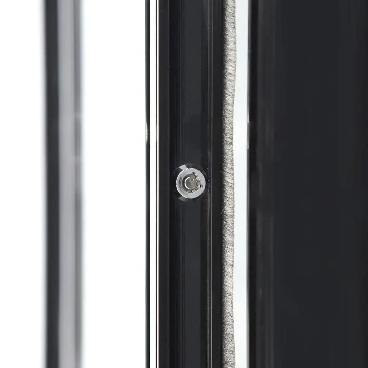 EASYLINE Barkühlschrank 520 schwarz / 2 Glasschiebetüren, Höhe 840 mm - Gastro-Bedarf24 GmbH