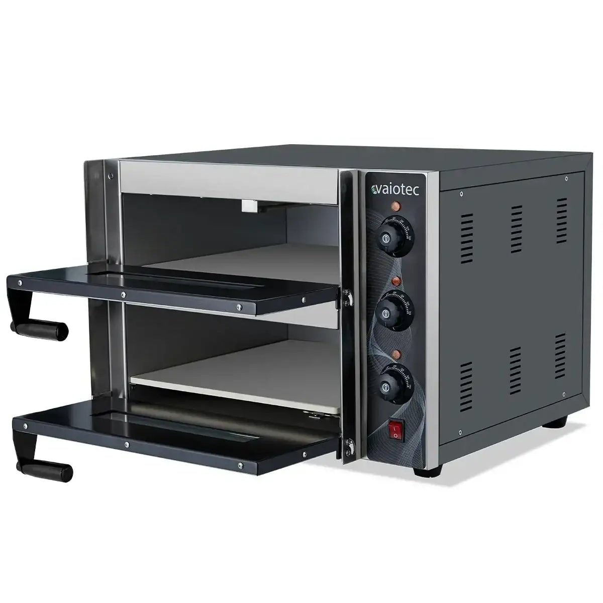 EASYLINE Elektro Pizzaofen mit 2 Backkammern - Gastro-Bedarf24 GmbH