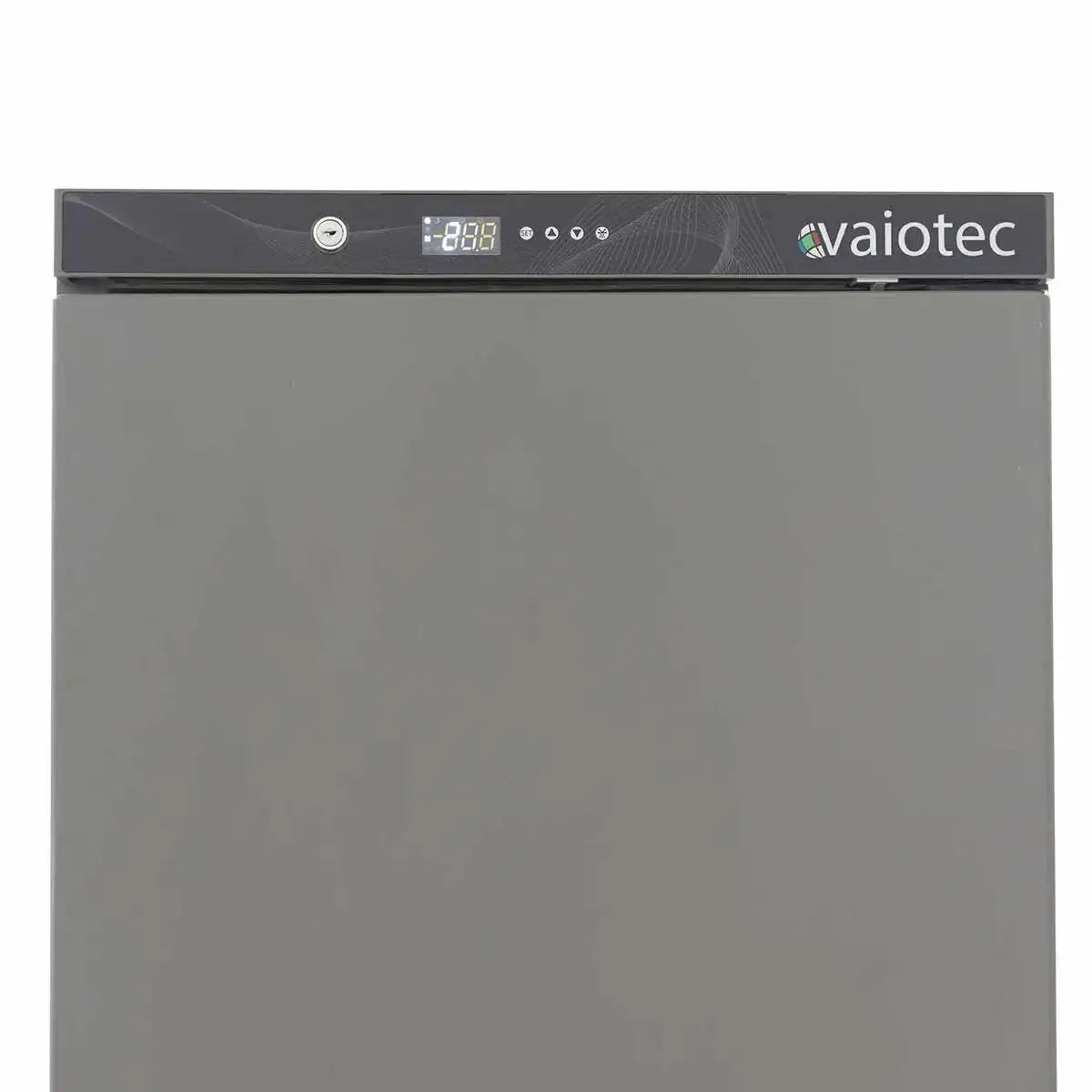 Vaiotec professioneller Kühl- und Gefrierschrank mit digitaler Anzeige und Edelstahlfront