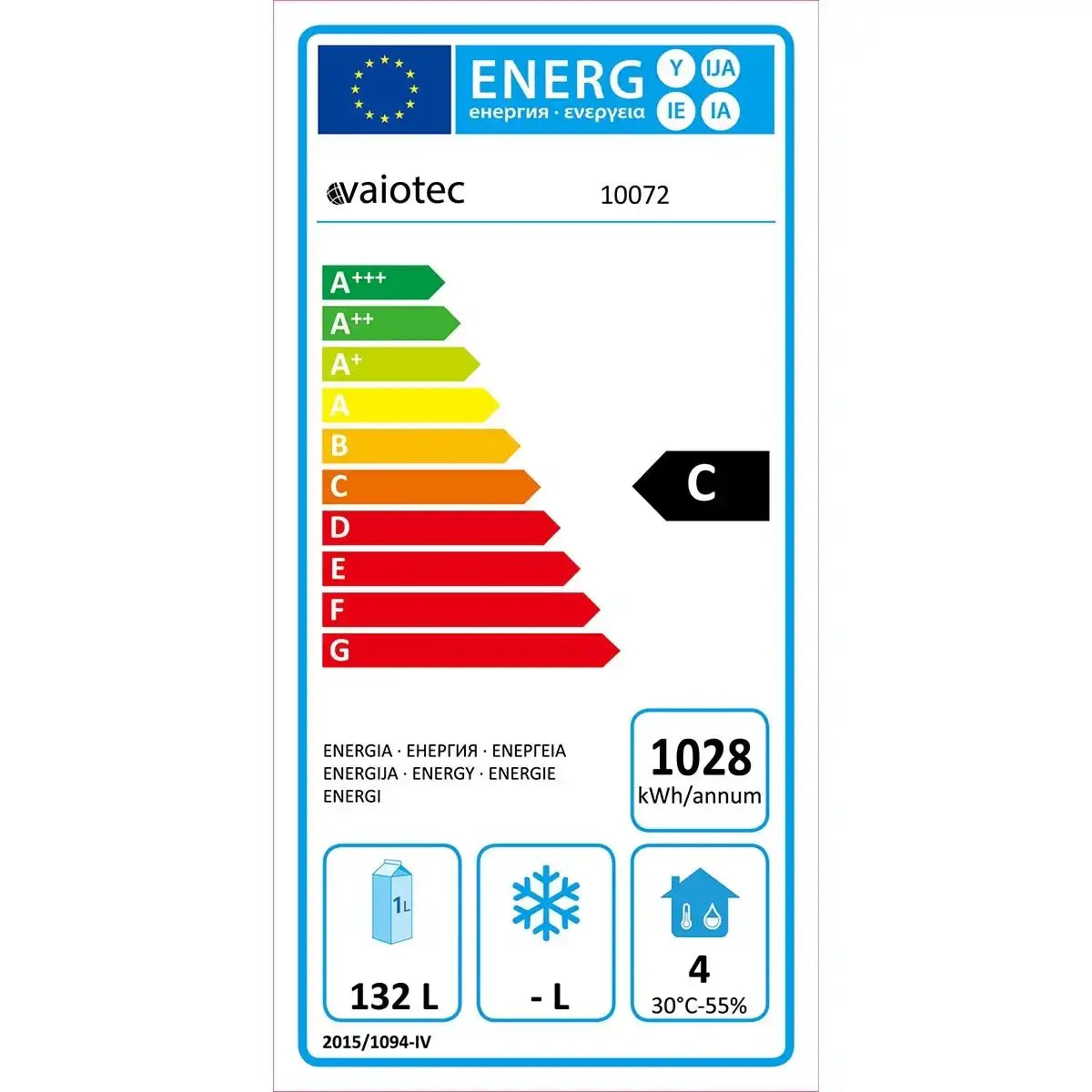 EASYLINE Pizzakühltisch 800 / 1-türig & 7 Schubladen "schwarz" inkl. Kühlaufsatz GN1/3