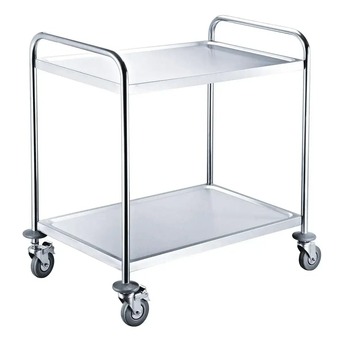 EASYLINE Servierwagen Edelstahl / 2 Böden - Gastro-Bedarf24 GmbH