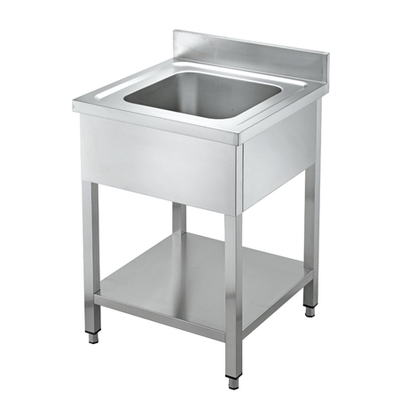 ECO Spültisch 60 x 60 mit einem Becken - Gastro - Bedarf24