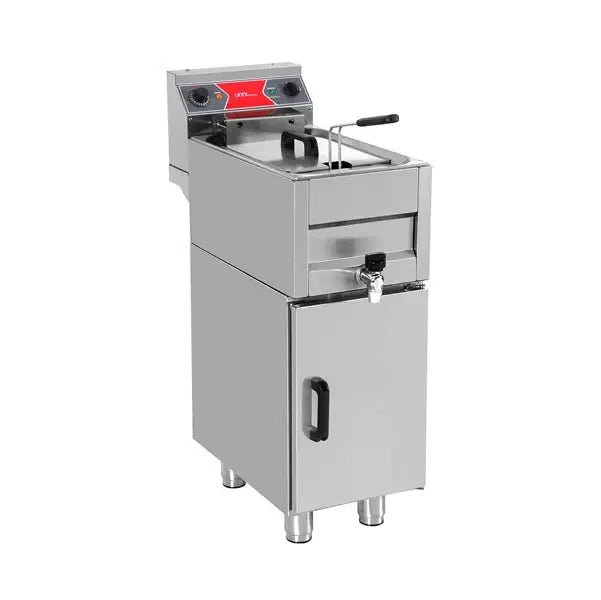 Elektro Fritteuse 10 Liter - 325x650x850/900 mm - 9 kW - Gastro-Bedarf24 GmbH