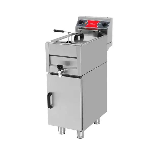 Elektro Fritteuse 10 Liter - 325x650x850/900 mm - 9 kW - Gastro-Bedarf24 GmbH
