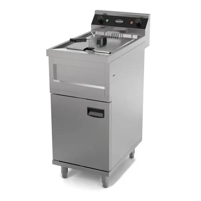 Elektro Fritteuse - 12 Liter - 400x700x950 mm - 9 kW - Gastro-Bedarf24 GmbH