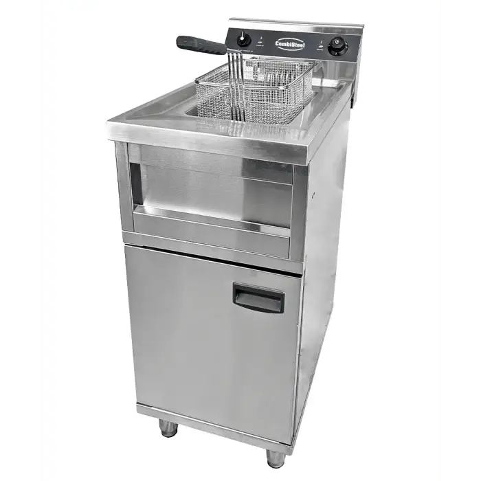Elektro Fritteuse - 12 Liter - 400x700x950 mm - 9 kW - Gastro-Bedarf24 GmbH