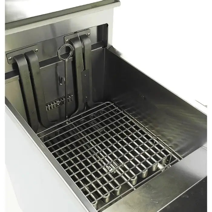 Elektro Fritteuse - 25 Liter - 400x800x1180 mm - 18 kW - Gastro-Bedarf24 GmbH