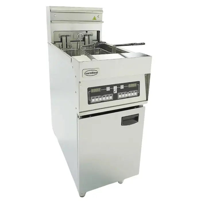 Elektro Fritteuse - 25 Liter - 400x800x1180 mm - 18 kW - Gastro-Bedarf24 GmbH