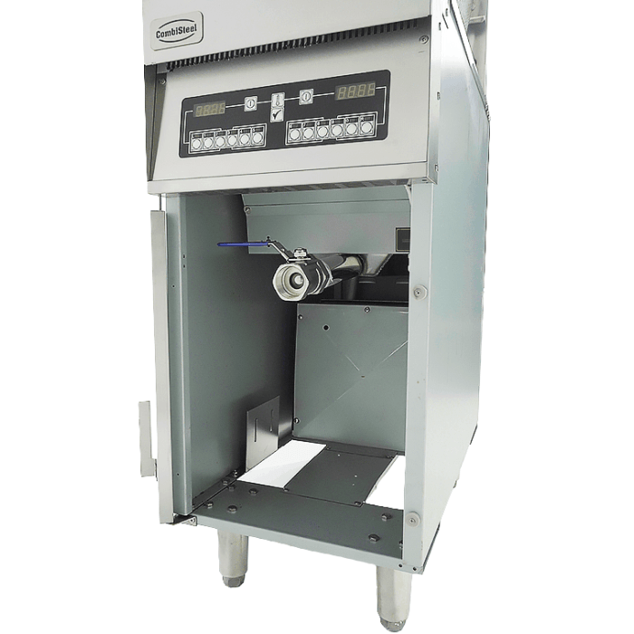 Elektro Fritteuse - 25 Liter - 400x800x1180 mm - 18 kW - Gastro-Bedarf24 GmbH