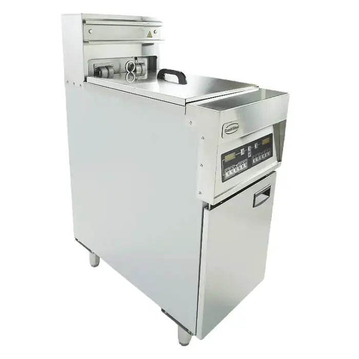 Elektro Fritteuse - 25 Liter - 400x800x1180 mm - 18 kW - Gastro-Bedarf24 GmbH