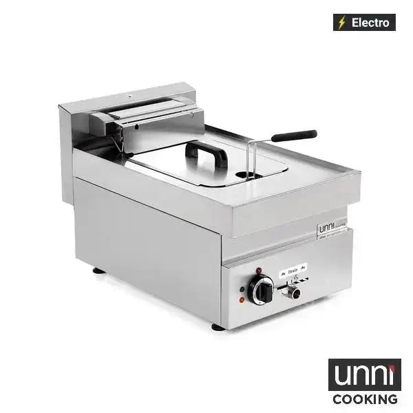 Elektro-Fritteuse 650 - 10 Liter - 400x650x320 mm - 7,5 kW - Gastro-Bedarf24 GmbH