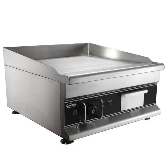 Elektro-Grillplatte - Chrom - 500x520x310 mm - 3 kW - Gastro-Bedarf24 GmbH