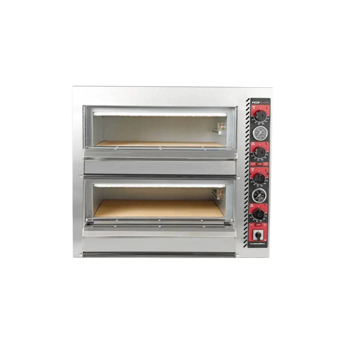 Elektro Pizzaofen Analog - 4 +4 x 30 cm - Gastro-Bedarf24 GmbH