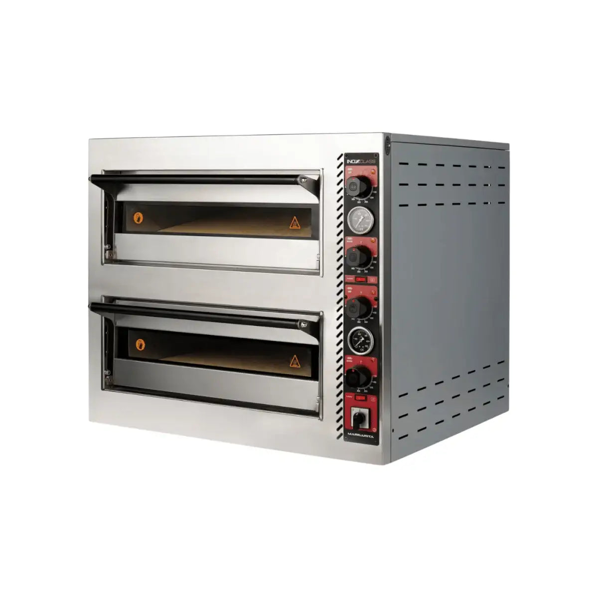 Elektro Pizzaofen Analog - 4 +4 x 30 cm - Gastro-Bedarf24 GmbH
