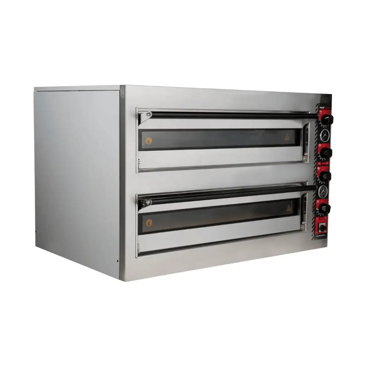 Elektro Pizzaofen Analog - 6 + 6 x 30 cm - Gastro-Bedarf24 GmbH