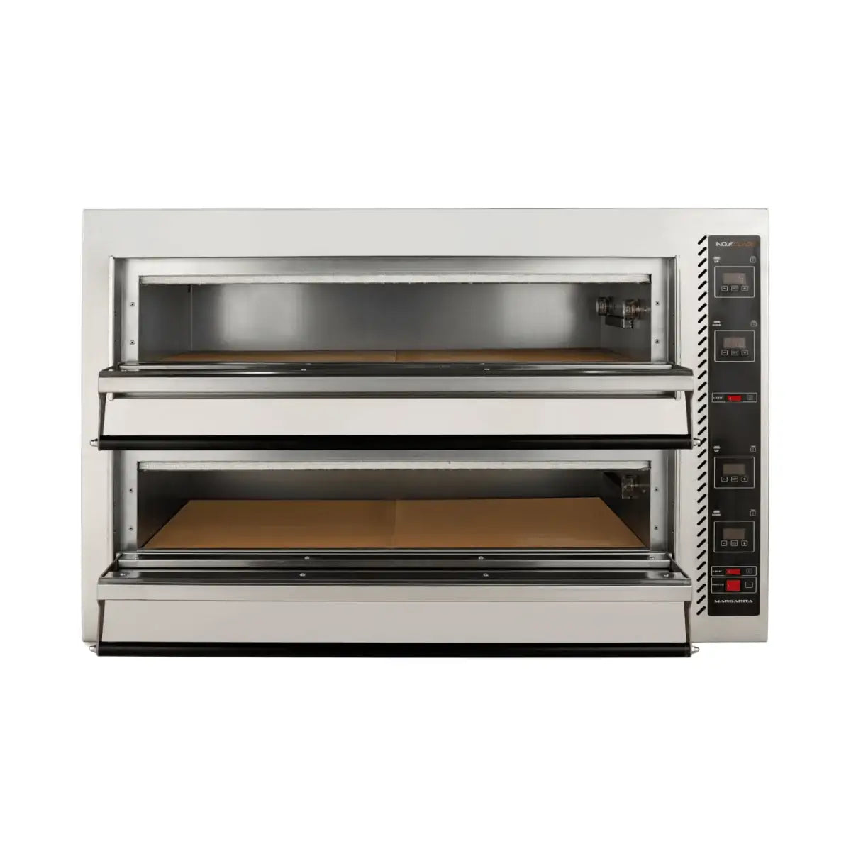 Elektro Pizzaofen Digital - 6 + 6 x 30 cm - Gastro-Bedarf24 GmbH