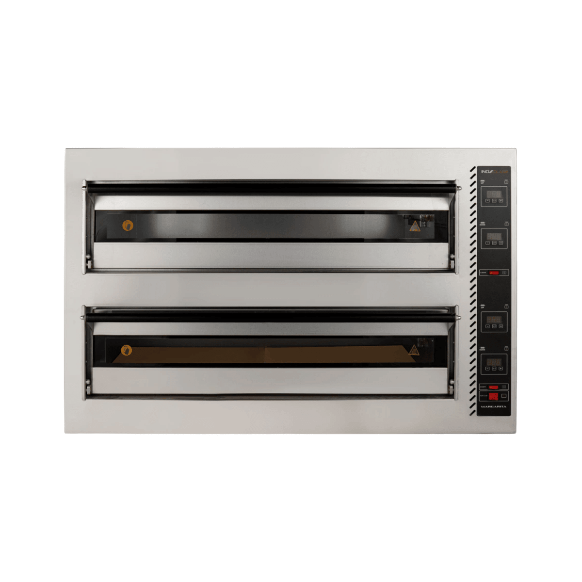 Elektro Pizzaofen Digital - 6 + 6 x 30 cm - Gastro-Bedarf24 GmbH