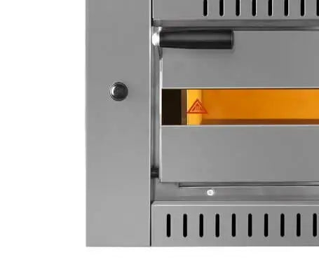 Elektro Pizzaofen mit Haube / 4+4x34 cm / PO/7070 DE - Vollschamott