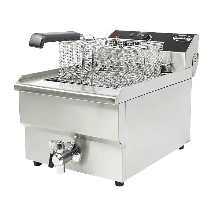 Elektro Tischfritteuse - 10 Liter - 340x560x380 mm - 5 kW - Gastro-Bedarf24 GmbH