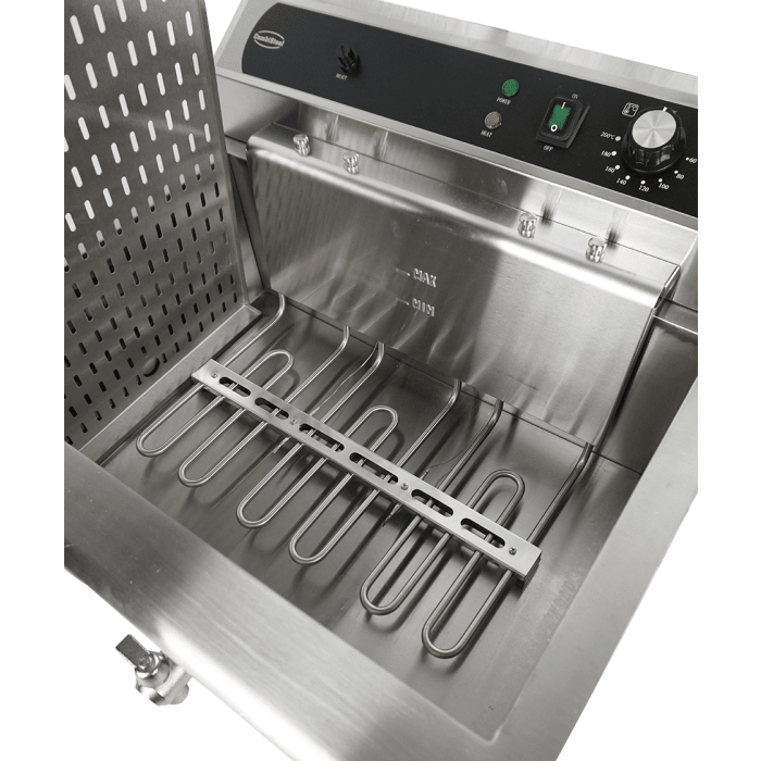 Elektro Tischfritteuse - 25 Liter - 590x570x370 mm - 6 kW - Gastro-Bedarf24 GmbH