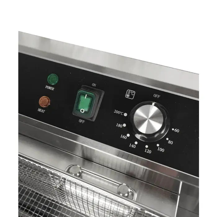Elektro Tischfritteuse - 25 Liter - 590x570x370 mm - 6 kW - Gastro-Bedarf24 GmbH