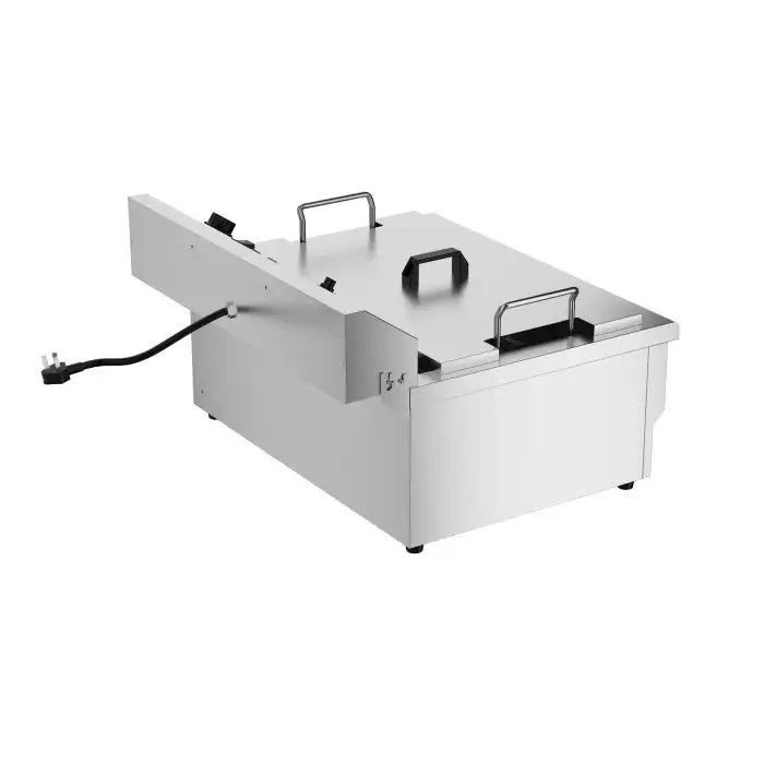 Elektro Tischfritteuse - 25 Liter - 590x570x370 mm - 6 kW - Gastro-Bedarf24 GmbH