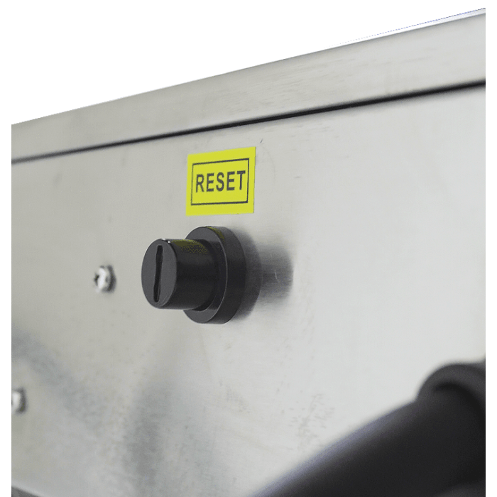 Elektro Tischfritteuse 2x10 Liter - 690x560x380 mm - 10 kW - Gastro-Bedarf24 GmbH
