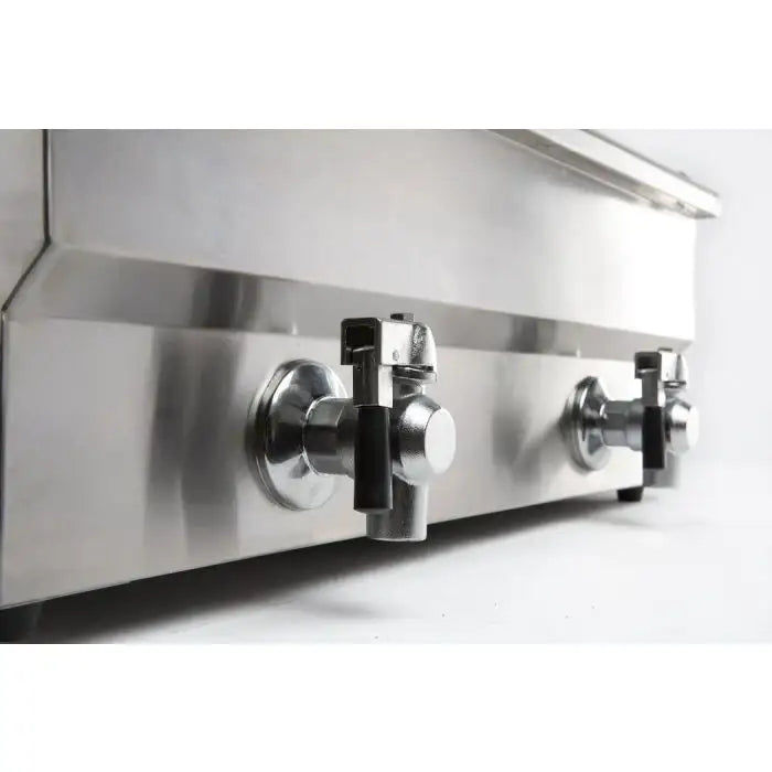 Elektro Tischfritteuse - 2x8 Liter - 630x505x355 mm - 6,6 kW - Gastro-Bedarf24 GmbH