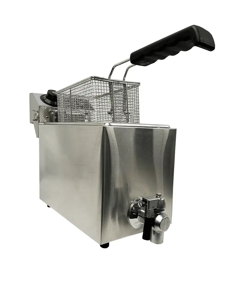 Elektro Tischfritteuse - 4 Liter - 190x540x330 mm - 2 kW - Gastro-Bedarf24 GmbH