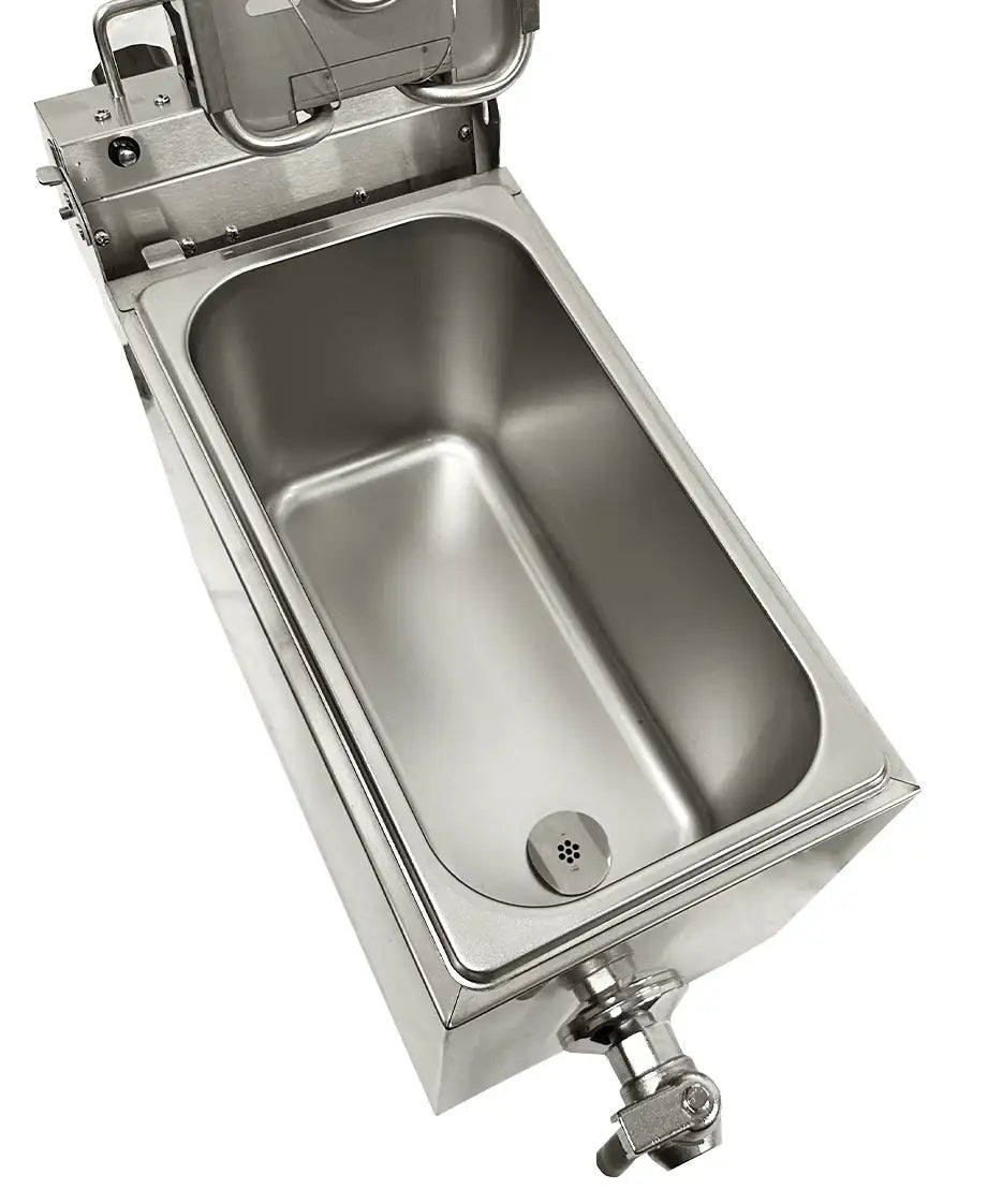 Elektro Tischfritteuse - 4 Liter - 190x540x330 mm - 2 kW - Gastro-Bedarf24 GmbH