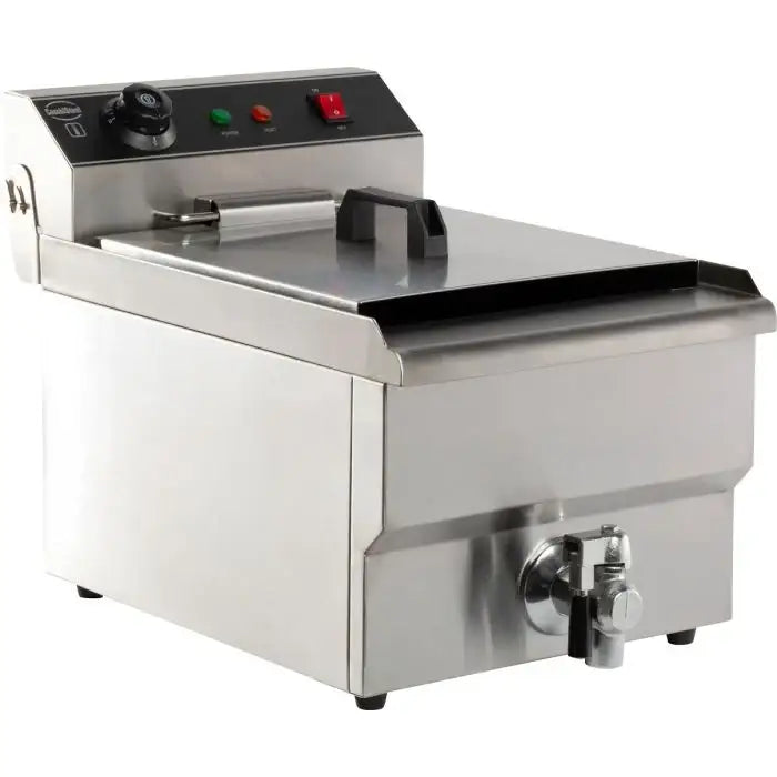 Elektro Tischfritteuse - 8 Liter - 310x505x355 mm - 3,3 kW - Gastro-Bedarf24 GmbH