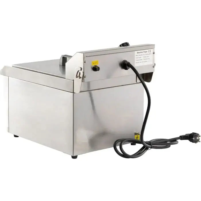 Elektro Tischfritteuse - 8 Liter - 310x505x355 mm - 3,3 kW - Gastro-Bedarf24 GmbH