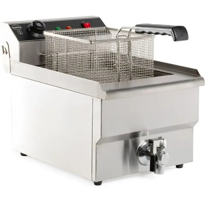 Elektro Tischfritteuse - 8 Liter - 310x505x355 mm - 3,3 kW - Gastro-Bedarf24 GmbH